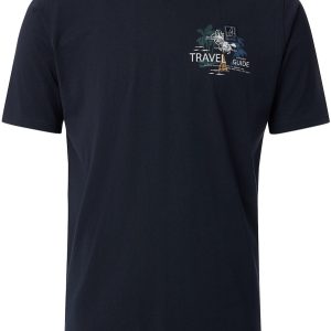 Casa Moda T-shirt Met Print 944257000-105 Blauw