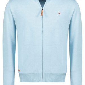 Geographical Norway Fregate Heren Vest Opstaande Kraag Sky Blue